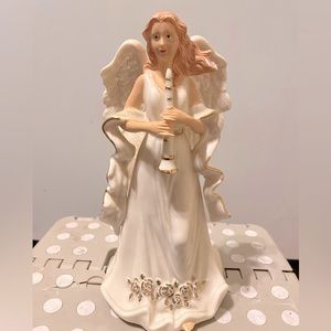 Ceramic Musical Angel Figurine